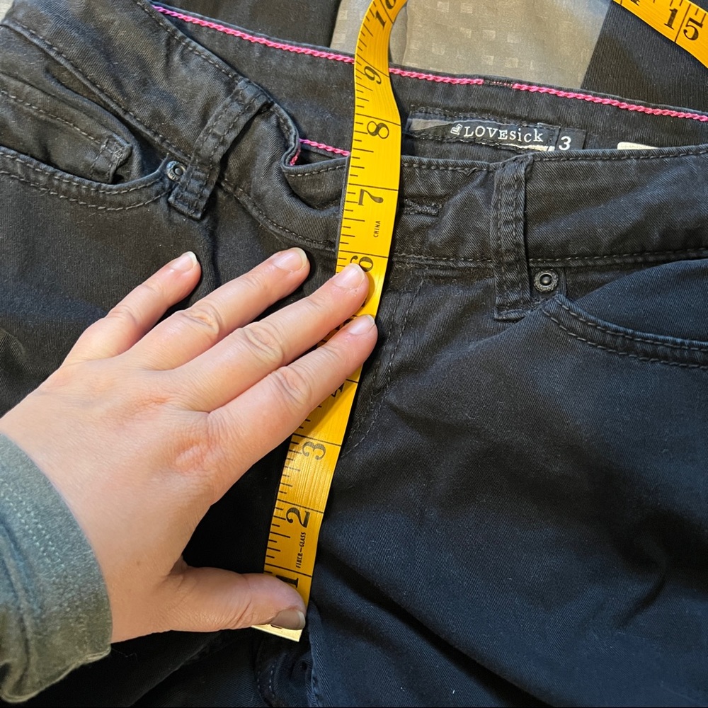 Lovesick love sick the skinny black jeans size 3 - Picture 5 of 9